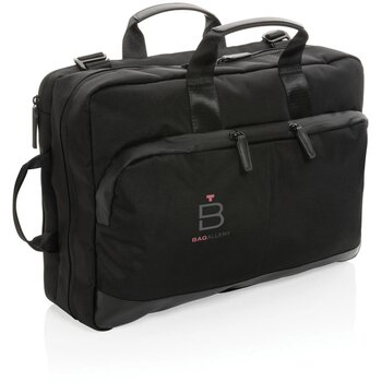 Swiss Peak Aware™ executive 2-in-1 laptop rugzak zwart