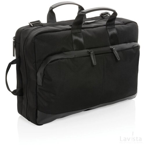 Swiss Peak Aware™ executive 2-in-1 laptop rugzak zwart