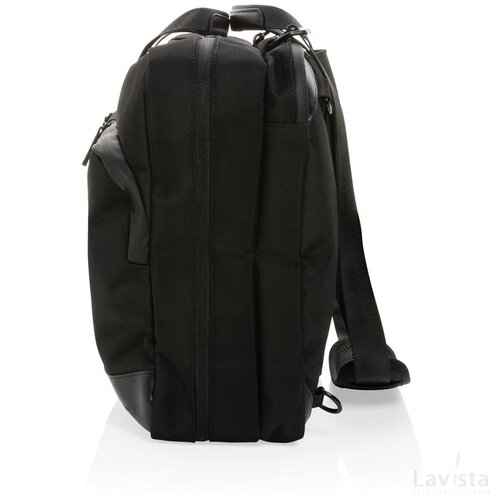 Swiss Peak Aware™ executive 2-in-1 laptop rugzak zwart