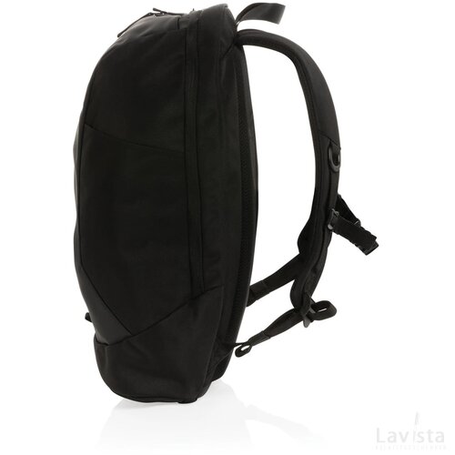 Swiss Peak AWARE™ RPET 15.6" werk/fitness rugzak zwart