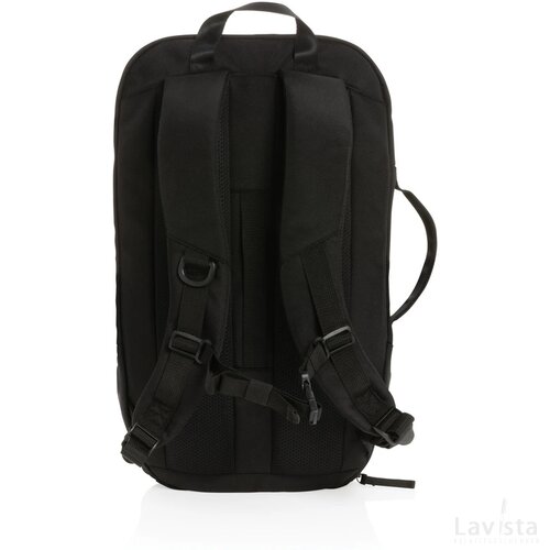 Swiss Peak AWARE™ RPET 15.6" werk/fitness rugzak zwart