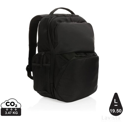 Swiss Peak AWARE™ RPET 15.6" commuter rugzak zwart