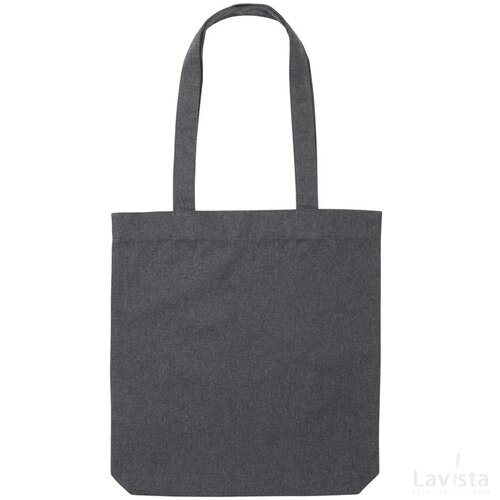 Impact AWARE™ recycled canvas tas 285gsm ongeverfd antraciet