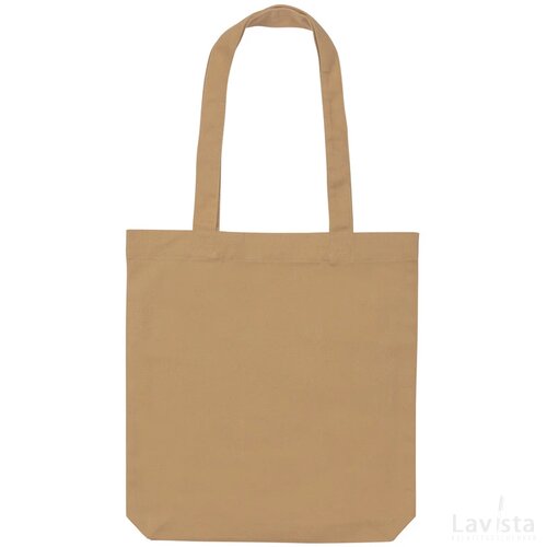 Impact AWARE™ recycled canvas tas 285gsm ongeverfd bruin
