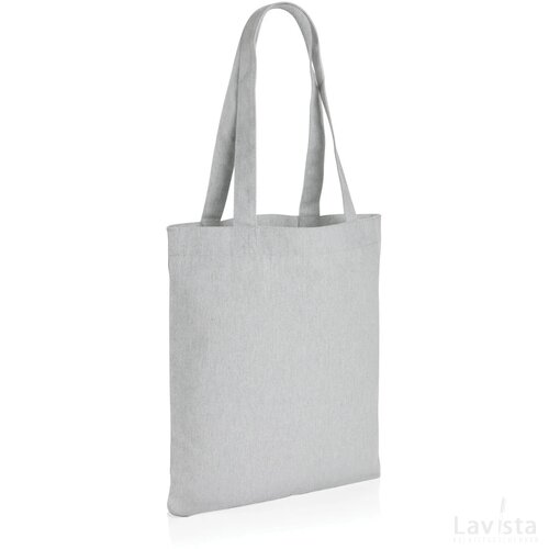 Impact AWARE™ recycled canvas tas 285gsm ongeverfd grijs