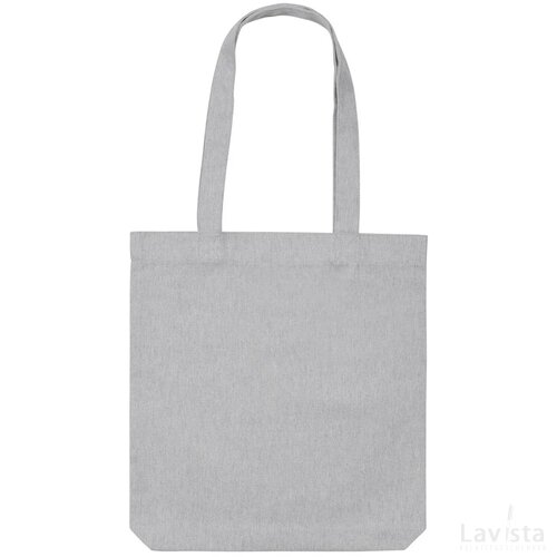 Impact AWARE™ recycled canvas tas 285gsm ongeverfd grijs
