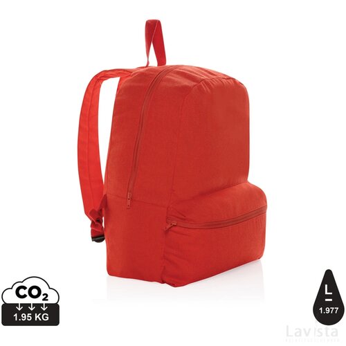 Impact Aware™ 285 gsm rcanvas rugzak luscious red