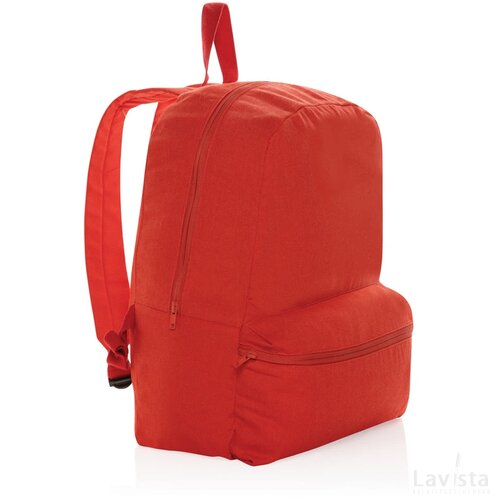 Impact Aware™ 285 gsm rcanvas rugzak luscious red