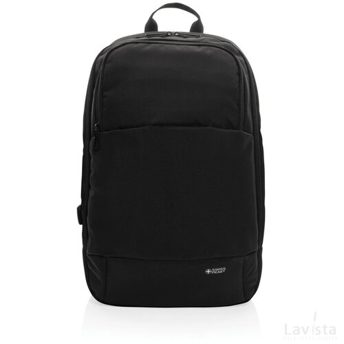 Swiss Peak AWARE™ moderne 15,6" laptoprugzak zwart