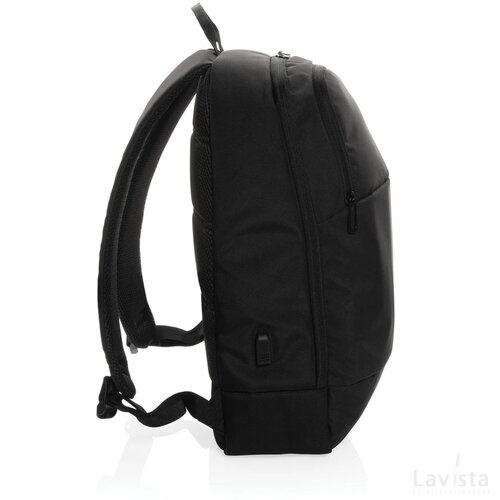 Swiss Peak AWARE™ moderne 15,6" laptoprugzak zwart