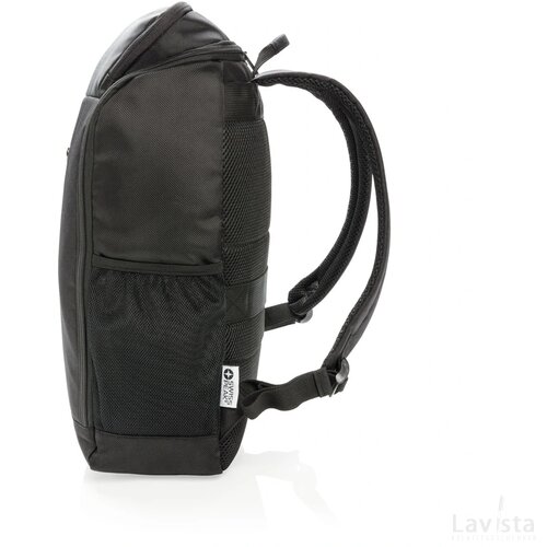 Swiss Peak AWARE™ easy access 15.6" laptop rugzak zwart