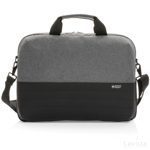Swiss Peak AWARE™ RFID 15.6" laptoptas grijs