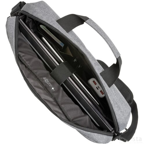 Swiss Peak AWARE™ RFID 15.6" laptoptas grijs