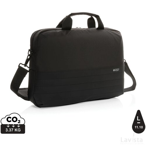 Swiss Peak AWARE™ RFID 15.6" laptoptas zwart