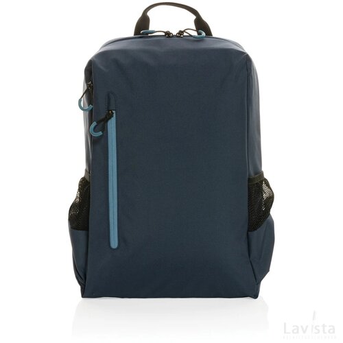 Impact AWARE™ Lima 15.6" RFID laptoprugzak donkerblauw, blauw