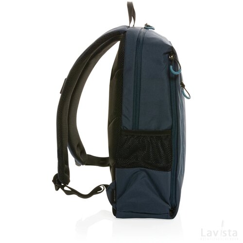 Impact AWARE™ Lima 15.6" RFID laptoprugzak donkerblauw, blauw