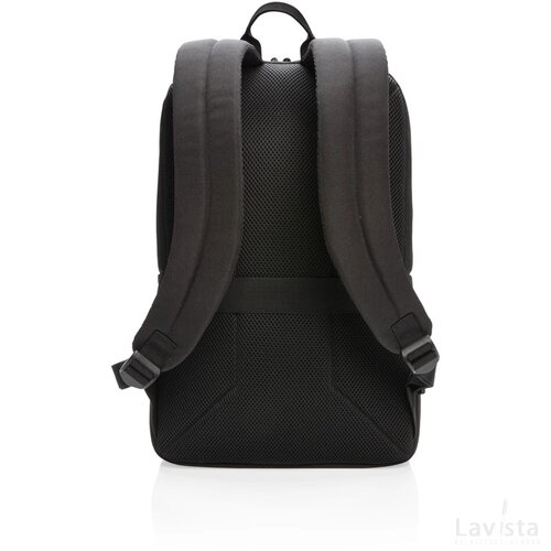 Swiss Peak AWARE™ RFID and USB A laptop rugzak zwart