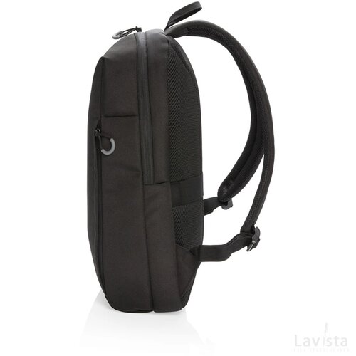 Swiss Peak AWARE™ RFID and USB A laptop rugzak zwart