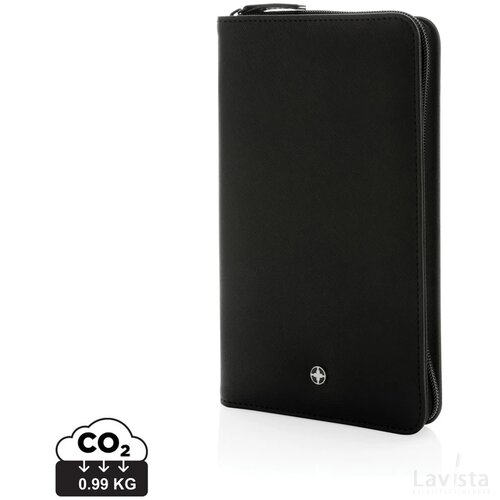 Swiss Peak Heritage RCS rPU RFID reisportomonnee zwart