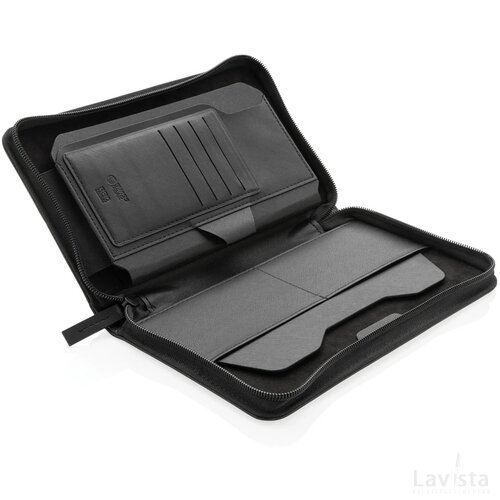 Swiss Peak Heritage RCS rPU RFID reisportomonnee zwart