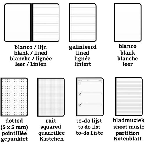 Hardcover of notepad A4