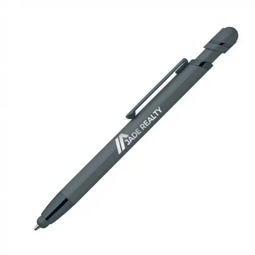 BUTON balpen soft touch met lasergravering