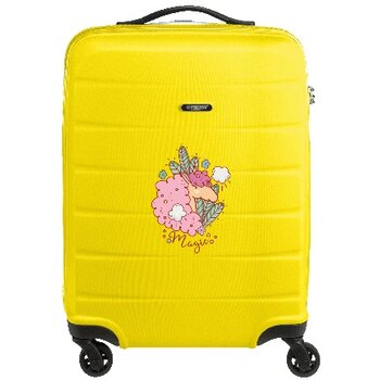 Koffer Princess Traveller Grenada mat finish 65 L geel