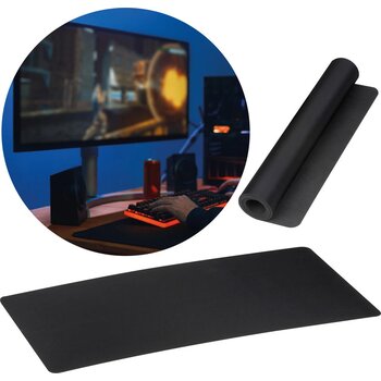 XXL game muismat Zwart