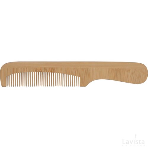 Kam van bamboe beige