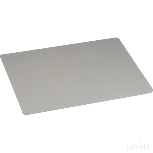 PVC placemet zilvergrijs