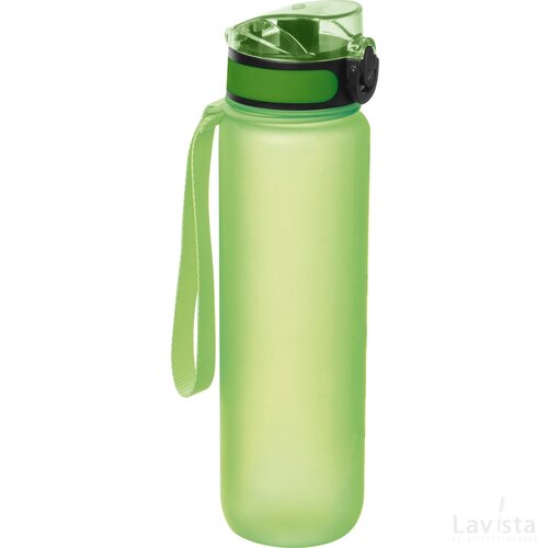 Sport drinkfles van kunststof appelgroen