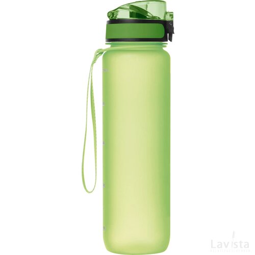 Sport drinkfles van kunststof appelgroen