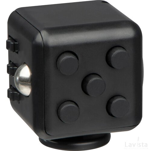 Fidget dobbelsteen zwart