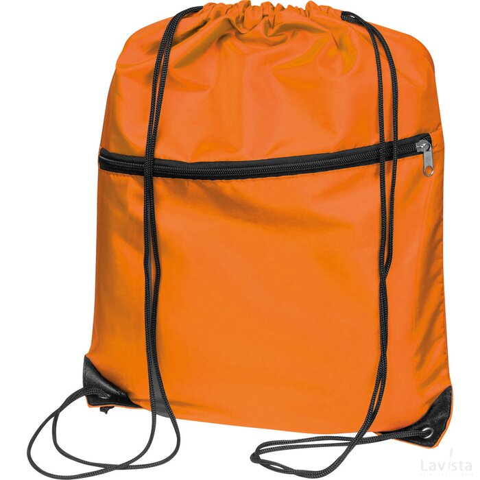 Gymbag van RPET oranje