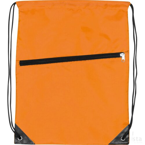 Gymbag van RPET oranje