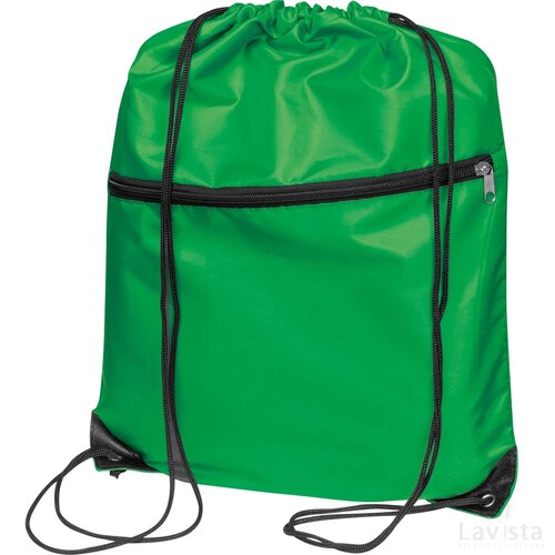 Gymbag van RPET groen