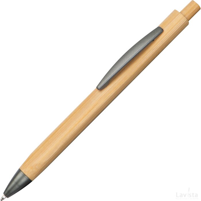Pen van bamboe beige