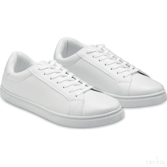 Sneakers in pu maat 43 Blancos wit