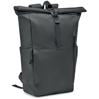 300d rpet rolltop rugzak Valley rollpack zwart