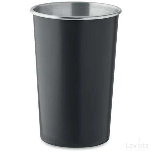 Gerecyclede rvs beker Fjard zwart