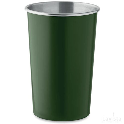 Gerecyclede rvs beker Fjard donkergroen