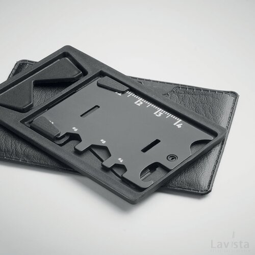 Multitool met telefoonhouder Zwart