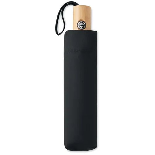 21 inch opvouwbare paraplu Drip zwart