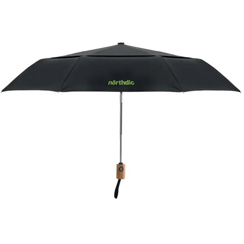 21 inch opvouwbare paraplu Drip zwart