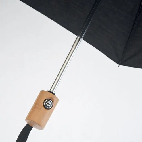 21 inch opvouwbare paraplu Drip zwart