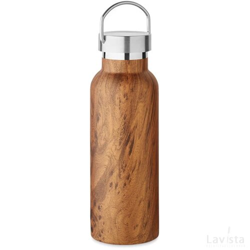 Dubbelwandige fles 500 ml Namib bottle bruin