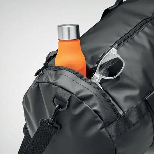 Sporttas 50c zeildoek Jaya duffle zwart