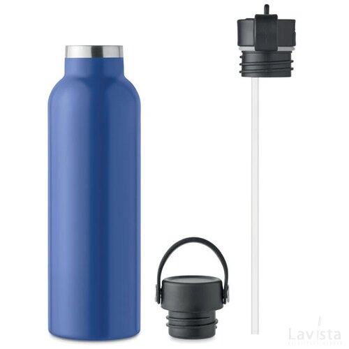 Dubbelwandige fles 700 ml Boali blauw