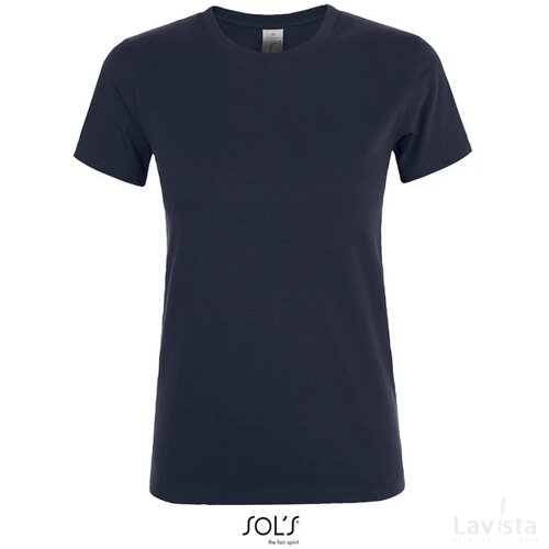 Regent dames t-shirt 150g Regent women marine