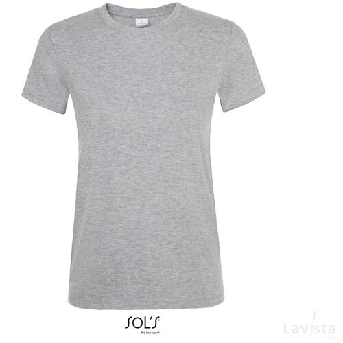 Regent dames t-shirt 150g Regent women grijs melange